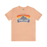 Pineland Certified Adventure Guide - Athletic Fit Team Shirt T-Shirt Printify S Heather Peach 