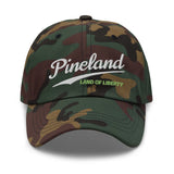 Pineland Land of Liberty Embroidered Hat Hat American Marauder Green Camo 