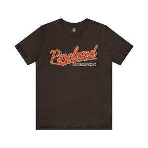 Pineland Liberators Sports Insignia - Athletic Fit Team Shirt T-Shirt Printify S Brown 