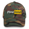 Pineland Orange and Black Hat American Marauder Green Camo 