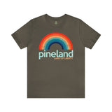 Pineland Rainbow - Athletic Fit Team Shirt T-Shirt Printify S Army 
