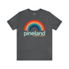 Pineland Rainbow - Athletic Fit Team Shirt T-Shirt Printify S Asphalt 