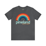 Pineland Rainbow - Athletic Fit Team Shirt T-Shirt Printify S Asphalt 