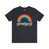 Pineland Rainbow - Athletic Fit Team Shirt T-Shirt Printify S Dark Grey 