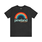 Pineland Rainbow - Athletic Fit Team Shirt T-Shirt Printify S Dark Grey Heather 
