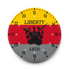 Pineland Resistance Forces (PRF) Acrylic Wall Clock Home Decor Printify 10.75'' × 10.75'' (Round) 