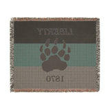 Pineland Resistance Forces Woven Blanket Home Decor Printify 