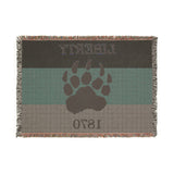 Pineland Resistance Forces Woven Blanket Home Decor Printify 