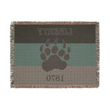 Pineland Resistance Forces Woven Blanket Home Decor Printify 