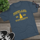 Pineland University Triblend Athletic Shirt T-Shirt Printify 