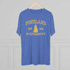 Pineland University Triblend Athletic Shirt T-Shirt Printify 
