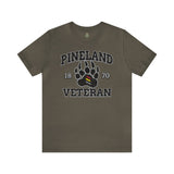 Pineland Veteran - Athletic Fit Team Shirt T-Shirt Printify S Army 