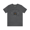 Pineland Veteran - Athletic Fit Team Shirt T-Shirt Printify S Asphalt 