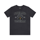Pineland Veteran - Athletic Fit Team Shirt T-Shirt Printify S Dark Grey 