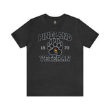 Pineland Veteran - Athletic Fit Team Shirt T-Shirt Printify S Dark Grey Heather 