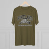 Pineland Weight Lifting Relay Team Triblend Athletic Shirt T-Shirt Printify 