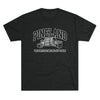 Pineland Weight Lifting Relay Team Triblend Athletic Shirt T-Shirt Printify S Tri-Blend Vintage Black 