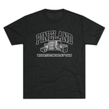 Pineland Weight Lifting Relay Team Triblend Athletic Shirt T-Shirt Printify S Tri-Blend Vintage Black 