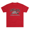 Pineland Weight Lifting Relay Team Triblend Athletic Shirt T-Shirt Printify S Tri-Blend Vintage Red 