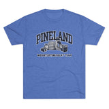 Pineland Weight Lifting Relay Team Triblend Athletic Shirt T-Shirt Printify S Tri-Blend Vintage Royal 