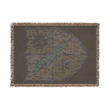 Ranger Creed 75th Ranger Insignia Woven Blanket Home Decor Printify 