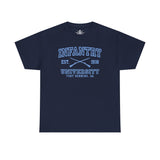 Ranger Joes - Infantry University Fort Benning GA - Standard Fit Cotton Shirt T-Shirt Printify Navy S 