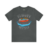 Ranger School Florida Phase Recycle Athletic Fit Team Shirt T-Shirt Printify S Asphalt 