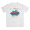 Ranger School Florida Phase Recycle Triblend Shirt T-Shirt Printify Tri-Blend Heather White S 