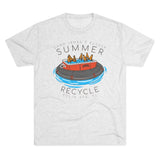 Ranger School Florida Phase Recycle Triblend Shirt T-Shirt Printify Tri-Blend Heather White S 