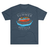 Ranger School Florida Phase Recycle Triblend Shirt T-Shirt Printify Tri-Blend Indigo S 