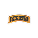 Ranger Tab Indoor Outdoor Sticker Paper products Printify 6" × 6" Die-Cut Transparent