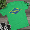 Rangers Diamond Triblend Athletic Shirt T-Shirt Printify 