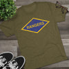 Rangers Diamond Triblend Athletic Shirt T-Shirt Printify 