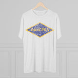 Rangers Diamond Triblend Athletic Shirt T-Shirt Printify 