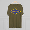 Rangers Diamond Triblend Athletic Shirt T-Shirt Printify 