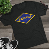 Rangers Diamond Triblend Athletic Shirt T-Shirt Printify 