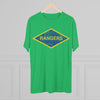 Rangers Diamond Triblend Athletic Shirt T-Shirt Printify 