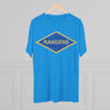 Rangers Diamond Triblend Athletic Shirt T-Shirt Printify 