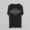 Rangers Diamond Triblend Athletic Shirt T-Shirt Printify 