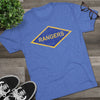 Rangers Diamond Triblend Athletic Shirt T-Shirt Printify 