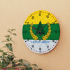 Republic of Pineland Acrylic Wall Clock Home Decor Printify 