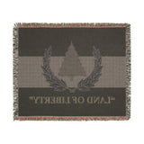 Republic of Pineland Insignia Woven Blanket Home Decor Printify 