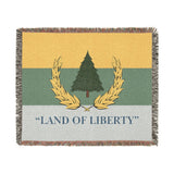 Republic of Pineland Insignia Woven Blanket Home Decor Printify Artwork 60" × 50" 