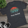 Retro Camp Mackall Nature Walk Team Triblend Athletic Shirt T-Shirt Printify 
