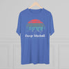 Retro Camp Mackall Nature Walk Team Triblend Athletic Shirt T-Shirt Printify 