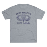 Retro Camp Mackall Triblend Athletic Shirt T-Shirt Printify M Tri-Blend Premium Heather 