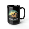 Retro Helmand Province Ruck & Run Club 15oz Black Mug Mug Printify 15oz 