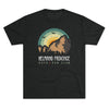 Retro Helmand Province Ruck & Run Club Triblend Athletic Shirt T-Shirt Printify Tri-Blend Vintage Black M 