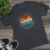 Retro Knees in the Breeze Airborne Triblend Athletic Shirt T-Shirt Printify 