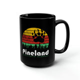Retro Pineland Resistance Forces 15oz Black Mug Mug Printify 15oz 